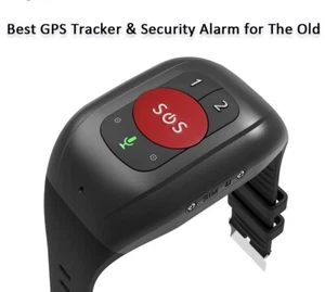 4G Tracking Bracelet Health GPS SOS Watch IP67 Waterproof Old People Locator - Picture 1 of 6