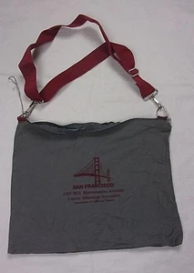 Bag Tote Arizona Education Association Gray and Maroon Mens Womens Adjustable - Picture 1 of 3