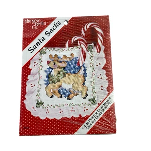 New Berlin Cross Stitch Santa Sacks Kit RUDY Rudolph The Red Nosed Reindeer - Picture 1 of 6