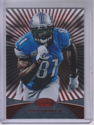 2013 Certified Platinum Red #80 Calvin Johnson - FB - Image 1 of 2