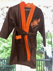 Vintage 1980s Kids Cleveland Browns Robe Size 4-6 - Picture 1 of 5