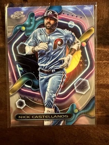 Nick Castellanos 2023 Topps Cosmic Chrome Baseball #169 Philadelphia Phillies - Picture 1 of 4