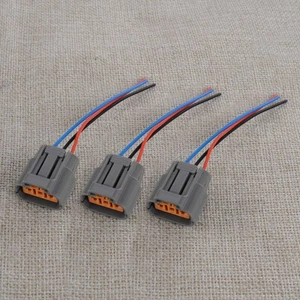 3x Ignition Coil Plug Connector Wire fit for Mitsubishi 2.4L Eclipse Galant New - Picture 1 of 4