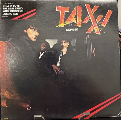 Taxxi, Expose', Black Vinyl, PROMO, 1985, MCA Records - Imagem 1 de 4