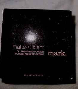 MARK By Avon Matte-Nificent Oil Absorbing Powder~Light Medium New In Original Bo - Picture 1 of 7
