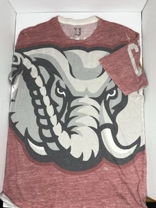 Camiseta Alabama Crimson Tide Elephant Grande Universidad SEC Hombres Logotipo Completo Estampado My U - Imagen 1 de 8