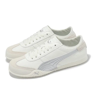 Puma Bella UT LEA White Silver Women Casual Lifestyle Shoes Sneakers 405256-02 - Image 1 of 4
