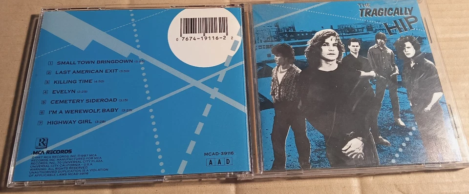 The Tragically Hip – The Tragically Hip     -      CD           -  (JGD583) - Bild 1 von 2