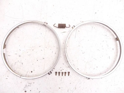 74-81 Camaro 74-76 Firebird Trans Am Headlight Retainer Rings Retaining Bucket - Image 1 of 4