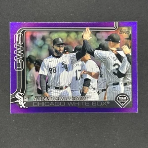 2025 Topps Series 2 White Sox Purple /250 - Picture 1 of 3
