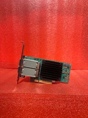 Mellanox ConnectX-4 CX414A MCX414A-GCAT 50GbE Dual Port QSFP28 PCIe Network Card - Image 1 of 4