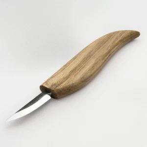 Whittling Knife – Hand-Forged 52100 Steel, Ash Handle, For Detail Carving - Picture 1 of 13