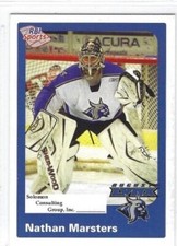2006-07 Augusta Lynx (ECHL) Nathan Marsters (goalie)