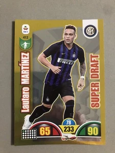 ADRENALYN XL 2018-19 CARD n 412 LAUTARO MARTINEZ SUPER DRAFT - INTER - Imagen 1 de 2