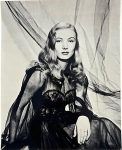 Original (Not Reprint) 1950's VERONICA LAKE Actress Photo from Casting Agency - Picture 1 of 2