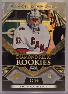 Pyotr Kochetkov 2022-23 UD Black Diamond Relic Rookies Single Diamond 30/99 - Picture 1 of 2