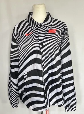 Nike Sportswear Men's Air Max Black/White Coaches Jacket Large - Image 1 of 4