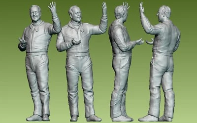 A.J. FOYT CHAMPION RESINA MODELLO 1:32 - Immagine 1 di 4