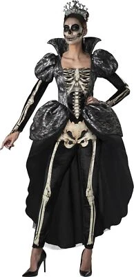 Skeleton Queen Dress Adult Womens Costume NEW - Image 1 of 2