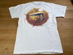 Hard Rock Cafe Herren Vintage T-Shirt MALTA Weiß M Yellow Hippie Bus Backprint  - Bild 1 von 8
