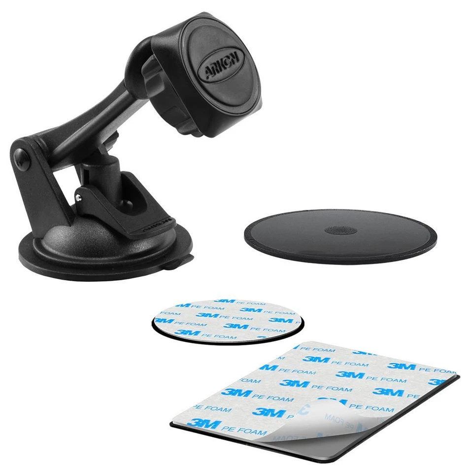 Arkon Magnetic Mount Magnet Car Cell Phone Holder for iPhone 6 Plus 6 5S 5C 4S - Image 1 of 4