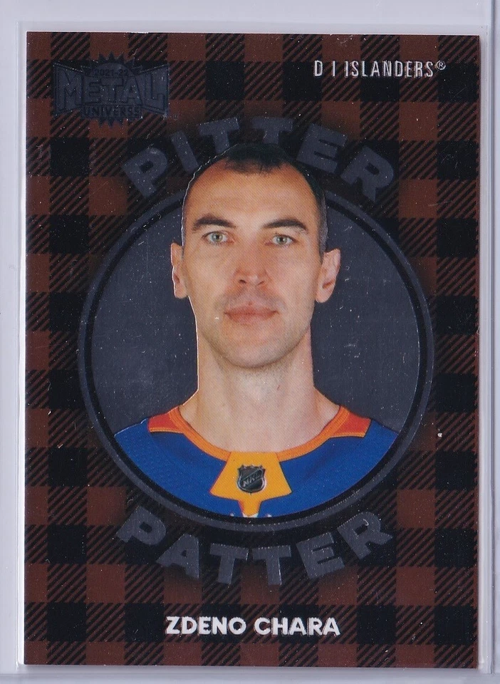 2021-22 Skybox NHL Metal Universe Pitter Patter # Zdeno Chara - Image 1 of 1
