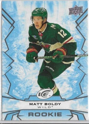 MATT BOLDY 2022-23 UD ICE   ROOKIE RC - Image 1 of 2
