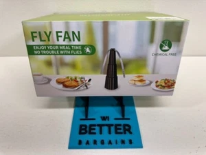 6 Pack Fly Repellent Fans for Outdoor Indoor Meal Table Food Fly Deterrent Fans - Picture 1 of 7