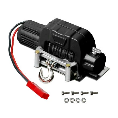 Metall Seilwinde für 1/10 Traxxas TRX-4 Axial SCX10 D90 D110 TF2 TRX-4 KM2 RC Auto - Bild 1 von 3