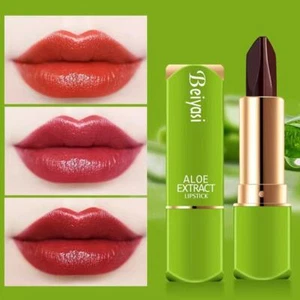 Aloe Vera Tricolor Lipstick Changing Color According Temperature to V8N1 M1Z6 - Picture 1 of 14
