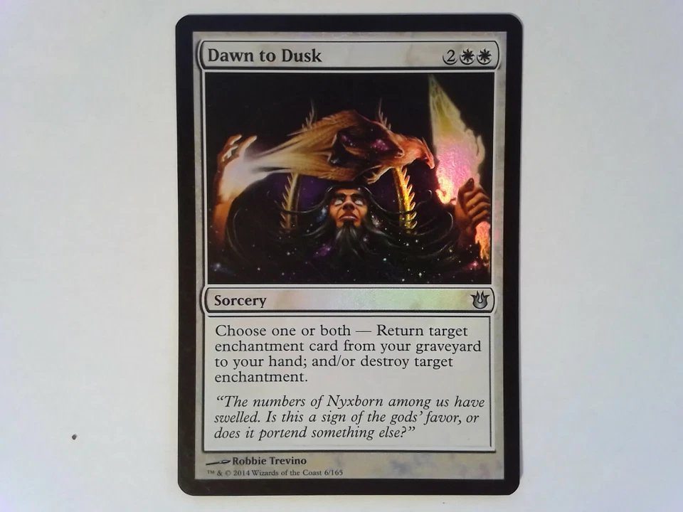 Foil Dawn to Dusk	 Born of the Gods - Magic the Gathering MTG - White - Image 1 of 2