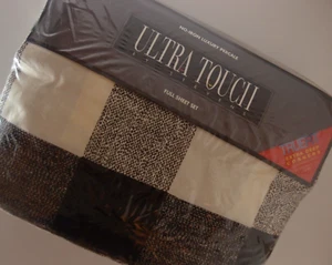 Ultra Touch Full Sheet Set by Stevens) 2 Pillowcases - 1 Flat - 1 Fitted - Picture 1 of 5