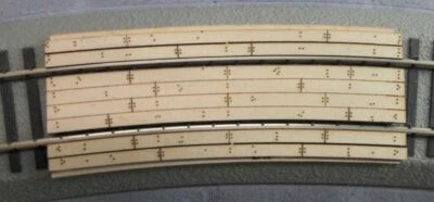 S Scale RR Crossing for Lionel(American Flyer) 27R 2-rail Curved Fastrack system - Image 1 of 4