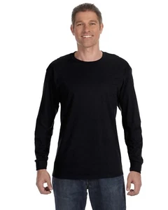 NEW Jerzees Heavy 5.6 oz Dri-Power 50/50 Mens Long Sleeve S-3XL T Shirt M-29L - Picture 1 of 88