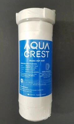 Aqua Crest AQF XWF Certified Refrigerator Water Filter 1 Pack *NEW* - Image 1 of 3