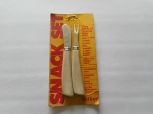 Vintage Quikut 2-Piece Party Snack Set # S2PSS. Made In U.S.A. New Old Stock. - Bild 1 von 6