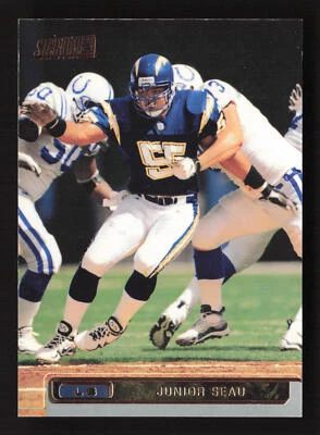 2001 Stadium Club #59 Junior Seau San Diego Chargers - Image 1 of 2