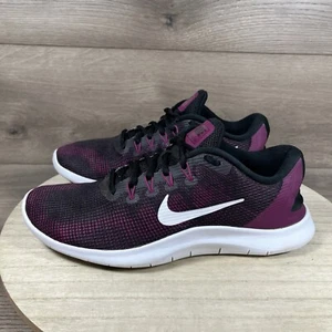 Nike Flex RN 2018 Purple White Running Shoes AA7408-012 Womens Size 10 - Picture 1 of 11