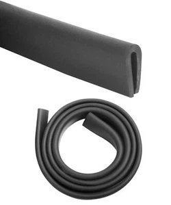 YAKEFLY 5FT/10FT Rubber U Channel Edge Trim Car Door Edge Protector,Rubber Ed... - Picture 1 of 5