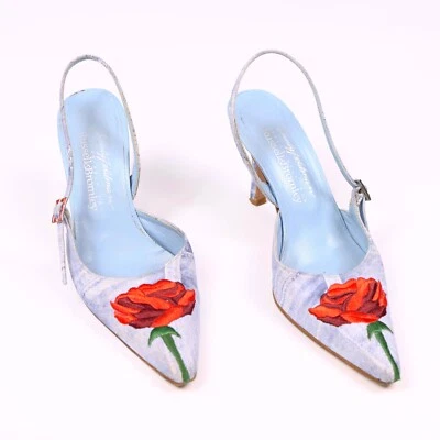 Zapatos de salón Beverly Feldman x Russell Bromley con cordones para gatito talla EU 36 / US 6 Foto 1 de 4