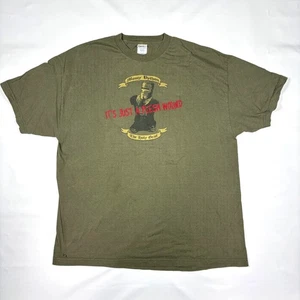 VTG Y2K Monty Python The Holy Grail It’s Just A Flesh Wound Graphic T-Shirt 2XL - Picture 1 of 11