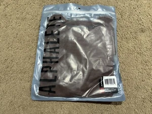 Alphalete Hero Seamless Tee Short Sleeve in Sparrow Crew Neck Shirt Men’s Size L - Picture 1 of 9