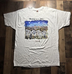 Vintage Chicago White Sox Wishing On A Star Shirt Size XL white Rare NWT - Picture 1 of 7