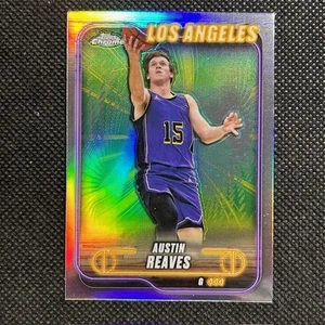 2024-25 Topps Chrome Refractor - Austin Reaves #56 Los Angeles Lakers - Bild 1 von 2