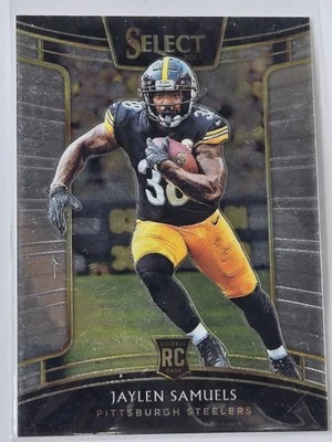 2018 Panini Select  Concourse Jaylen Samuels RC #9 Pittsburgh Steelers  - Image 1 of 2