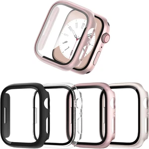 JZK 4-Stück Schutzhülle Für Apple Watch SE 3 (2025)/SE 2/SE/6/5/4 40Mm, Hart PC  - Bild 1 von 12