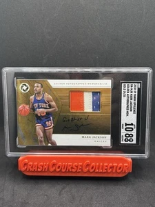 2018 Panini Opulence Mark Jackson Patch Autografo /25 ORO SGC 8/10 - Foto 1 di 2