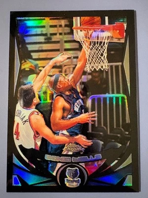 2004-05 Bonzi Wells Topps Chrome Black Refractor - 465/500 - Image 1 of 2