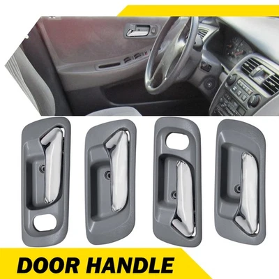 Juego de 4 manijas de puerta grises para Honda Accord 1998-02 1999-04 Odyssey EOOH Foto 1 de 4