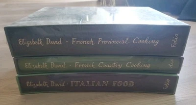 3 FOLIO SOCIETY, Elizabeth French Provincial & Country/Italian Food - Image 1 of 4